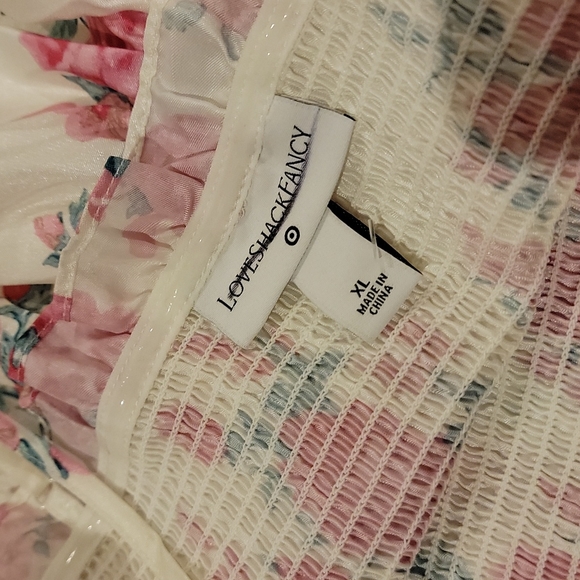 LoveShackFancy Target NWOT Elise Smocked Tiered - Picture 6 of 12